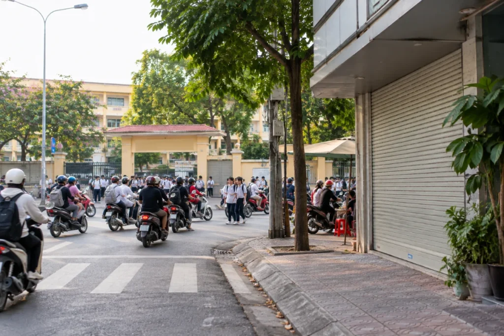 Chọn mặt bằng mở quán trà chanh